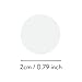 Dissolving Water Soluble Rice Paper Confetti White Wedding Confetti 20000 Pieces 150 Gram 2CM Biodegradable Round Circle for Send Off Outdoor Beach Reception Ceremony Celebration Classic Modern