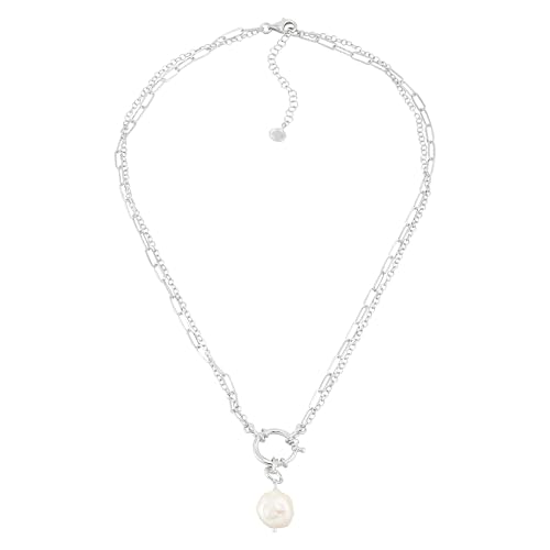 Silpada 'Pretty Changes' Sterling Silver Freshwater Pearl Pendant Necklace, 18 + 2"3