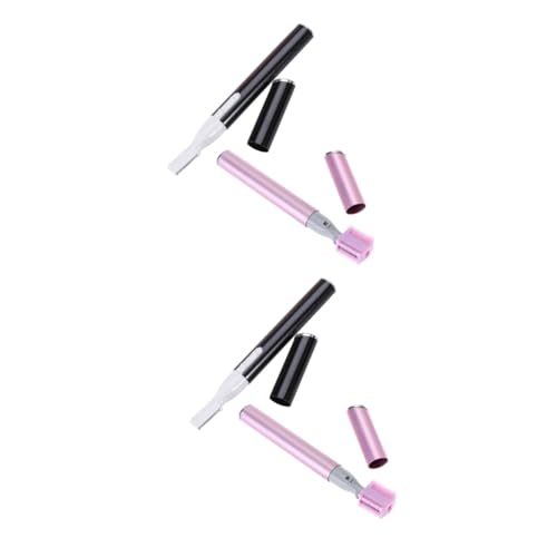 Tondeuse à sourcils électrique Healvian épilateur visage de voyage 2 pcs