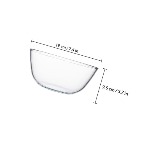Saladier en verre SEWACC pour table de maison et restaurant convivial - 3