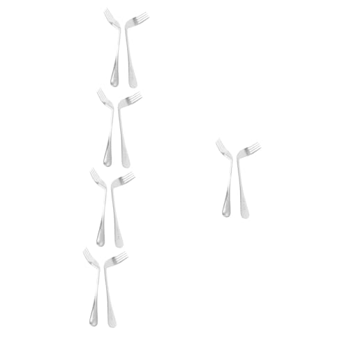 Fourchettes angulaires Healvian en acier inoxydable avec design ergonomique durable