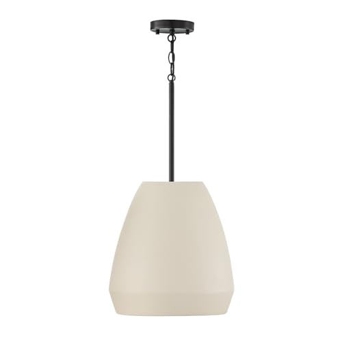 Capital Lighting 354211IV Della Handcrafted Terracotta Pendant Ceiling Light, 1-Light