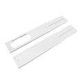 AC Window Sealing Panel, Isolate Hot Air Adjustable Portable Safe Universal High Temperature Resistant Air Conditioner Sliding Window Kit for Home