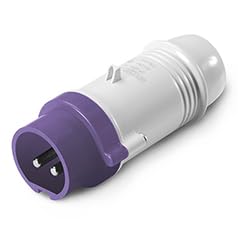 Scame Spina volante 2P+T 16A 6H IP67 Colore viola 50Hz 24V 230.1600