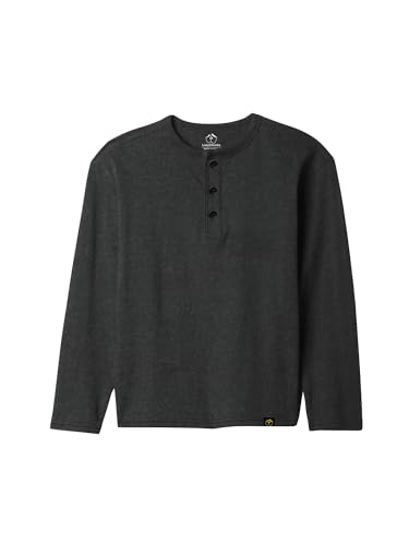 Image of LAZYCHUNKS T-Shirt for Men|Plain Henley Full Sleeve T Shirt|Cotton Blend T Shirt for Men|Men's T-Shirt|Tshirt for Men Stylish|T-Shirts for Men Regular Fit.
