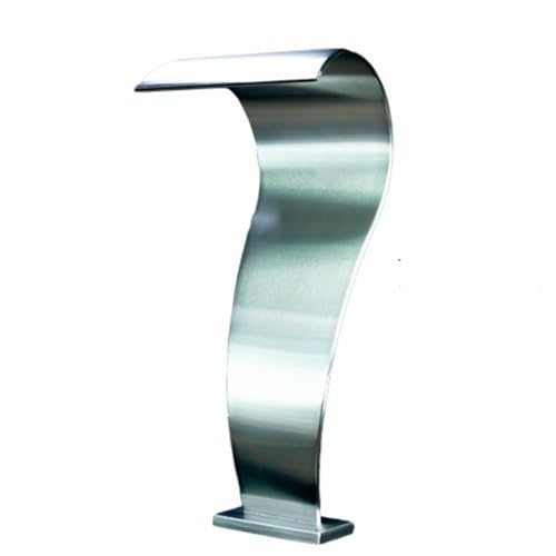 Cascata Para Piscina Naja Inox 80 cm Altura High Tech