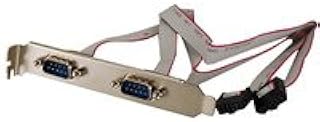 IEI Technology 19800-003600-100-RS Serial Cable, Serial Ports w/Bracket,Two DE9M to Two 10-pin, 2x5 connectors, P:2.54, L:40cm, Old Model: 32200-004101-RS,19800-000113-RS.