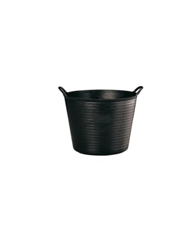 JARDIN202 - Espuerta de plastico de 40L Negro