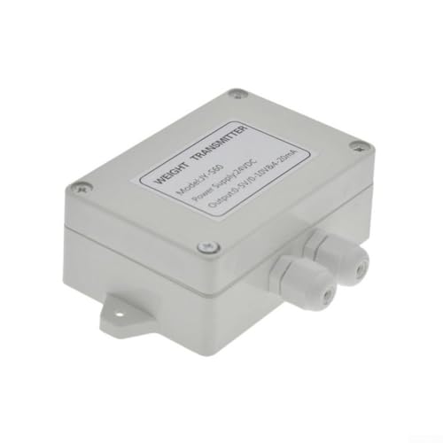 Besttoolifes Transmisor de célula de carga del sensor de peso DC 12-24V 0-5V 0-10V 4-20mA Salida Industrial Pesaje Voltaje Convertidor de corriente Alta exactitud 0.2% F.S para la adquisición de datos