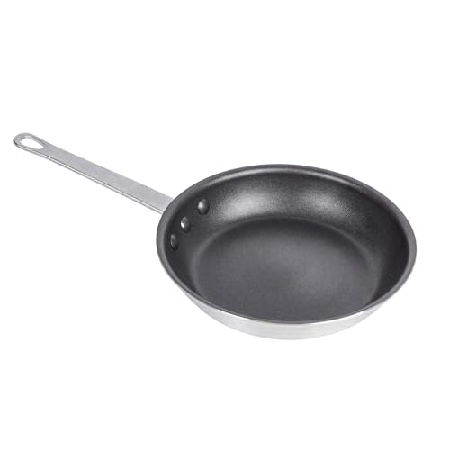 Restaurantware-Met Lux 8 Inch Fry Pan, 1 No-Stick Frying Pan - Induction-Ready, Triple-Riveted, Black Aluminum Cooking Skillet, Durable, For Searing, Sautéing, And Browning Food by Restaurantware - Used condition - US$9.27