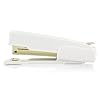 Swingline Vintage Stapler, 20 Sheet Capacity, Jam Free, Compact, Built-In Staple Remover, Metal, White and Gold (S7042301AZ)