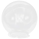 Globes lumineux transparents : robustes et durables, ils peuvent résister aux chocs et évitent d'endommager vos ampoules, remplacement des globes lumineux extérieurs