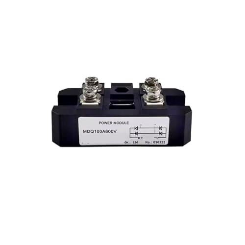 Image of 1pcs 100A MDQ100A-12V 24V 36V 48V 60V 220V 600V 800V 1000V 1200V 1600V MDQ100A single-phase rectifier bridge AC-DC module 100Amp 160(MDQ100A 600V)