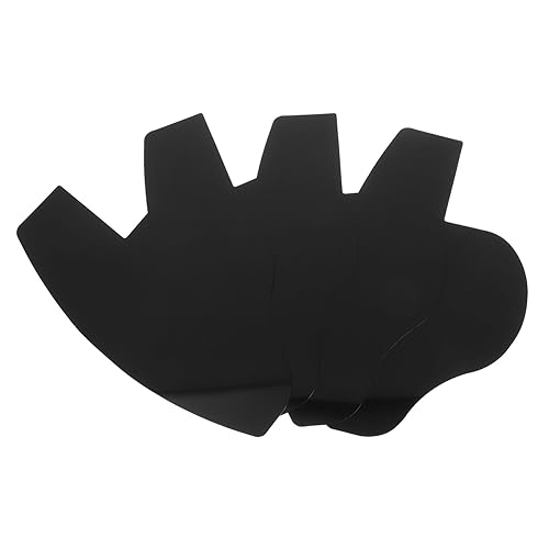 Gogogmee Hairline Enhancing Card Set of 4 Men's Beard Shaping Tool Hairline Shaping Template Hair Fiber Spray Applicator