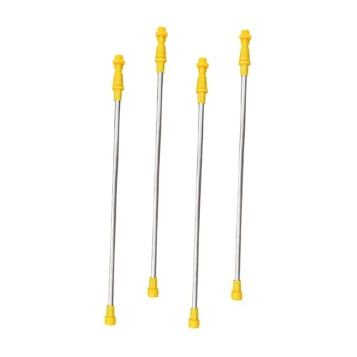 ABOOFAN 4個 伸縮可能な不錆鋼製スプレーポール 園芸 農業用噴霧器アクセサリー 耐久性と安定性 均一散水で効率的な散対応