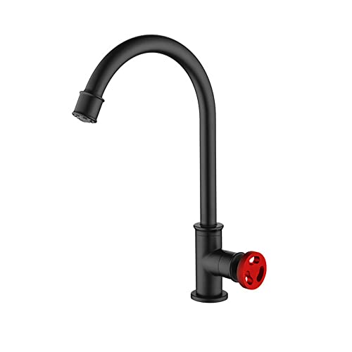 Robinet de cuisine col de cygne au design durable et élégant style industriel