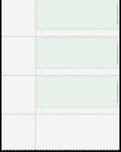 EGP Premium Herringbone Personal Size Blank Check, 600 Checks