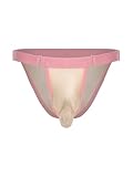 Runhomal Adulte Tanga Culotte Masculine Short Cuir Homme Culotte en Latex Culottes en PVC Look Mouillé Party Clubwear Slip Triangulaire Soirée Nu XL