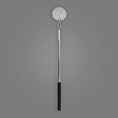 Ullman Devices C-2L Circular Telescoping Inspection Mirror with Extra Long Handle, 2-1/4" Diameter