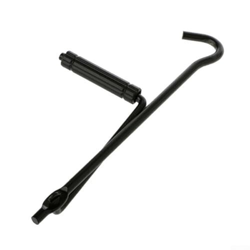 Zilimontt For Spare Tire Lug Wrench with Car Trunk Handle Lift Iron Tool for Wheel and Tire Changes - Heavy Duty Construction and For Easy Operation with Chromed Crank Speed Hand