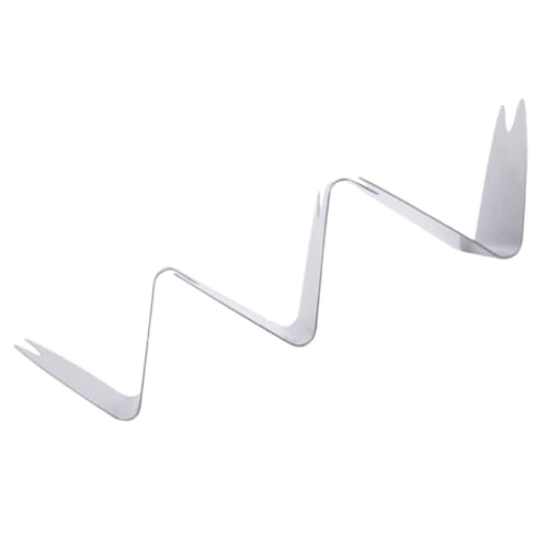 SOLUSTRE Burrito Holder Serving Taco Rack Holder Stand Taco Making Frame Baking Taco Holder for Oven Holders Racks Taco Holder for Party Home Taco Holder Silver Stainless Steel