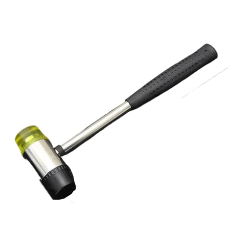 martello gomma 25mm 30mm 35mm 40mm Mini Martello Testa in Nylon Maglio Strumento Manuale Manico Antiscivolo Gomma in Nylon Utilizzato Come Legno Plastica Gioielli Artigianato(35mm)