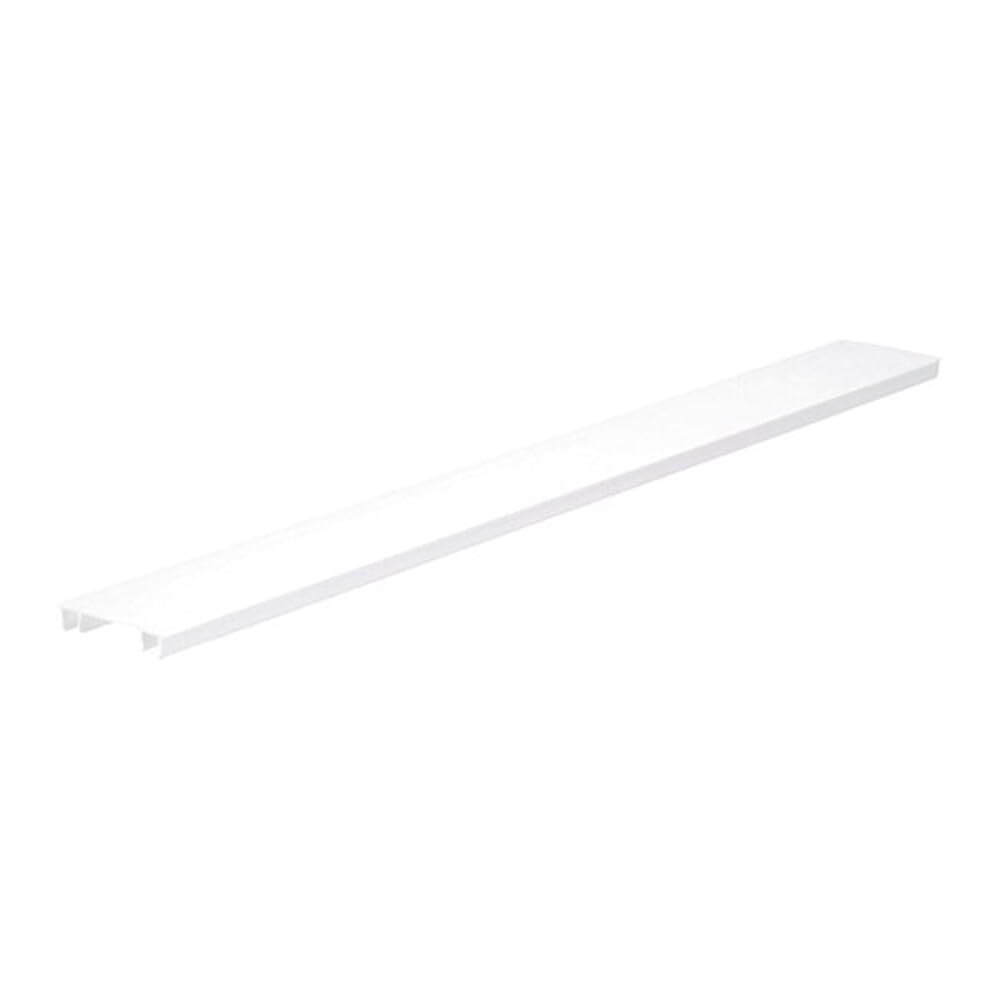 Panduit HC4WH6 White Hinged Wiring Duct Cover, PVC, White