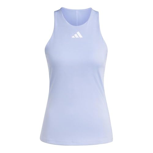 Adidas Y-Tank - Camiseta sin Mangas para Mujer, Color Lila M