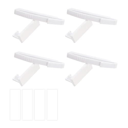 Invisible Drawer Locks Child Safety Locks Baby Proofing Hidden Latches Strong Adhesive No Drill Child Proof Cupboard Locks for Drawers Cabinets Home Protection Drawer Locks Baby Safety Easy to Install