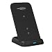 Produktbild ANSMANN kabelloses Ladegerät 15W Qi-zertifizierter Wireless Charger, 3-Spulen Ladestation (vertikal, Querformat, Kopfhörer) Schnellladefunktion Samsung Galaxy S21/S20, Apple iPhone 13/12, AirPods