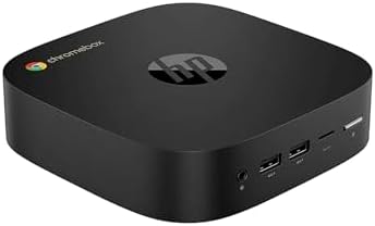 HP Chromebox G4 Mini Desktop PC, Intel Celeron 7305 - 5