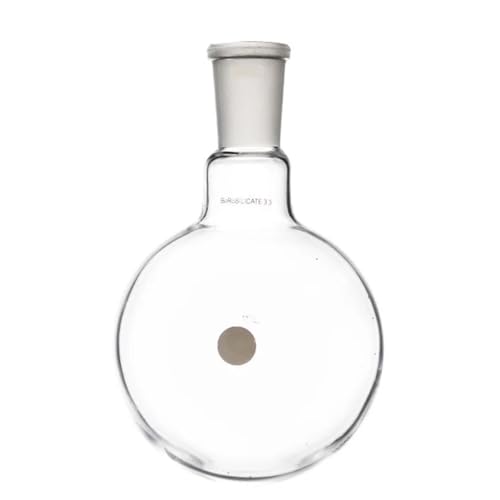 Ballon fond rond 250 ml verre borosilicate pour éviter les chocs thermiques en labo