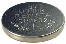 renata CR1632 Cell Coin Button Lithium Battery 3V Tag Watch Key x1 Made in Swiss