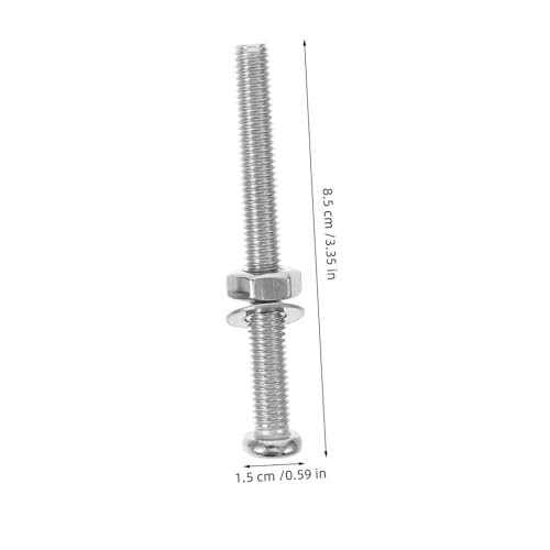 Juego 6 tornillos reemplazo para escaleras de piscina miniatura 6