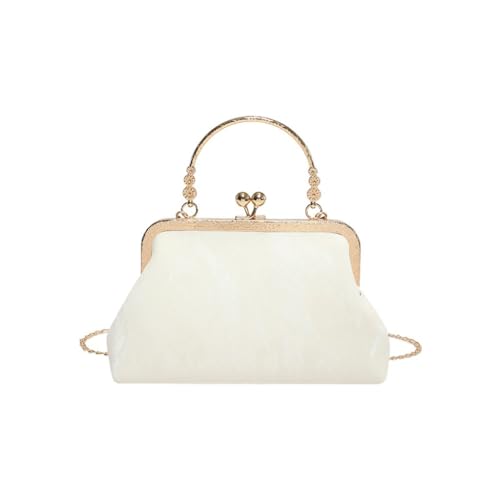 Handheld Bag Chinese Banquet Grab Pattern Chain Small Bags