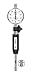 MeterTo Dial Bore Gauge, Range:6-10mm,0.001mm, Ã¸A:42mm