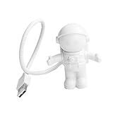 Lampe clavier astronaute USB : facile à utiliser, il vous suffit de brancher cette lampe sur le port USB de votre ordinateur portable, ordinateur, prise usb, etc.
