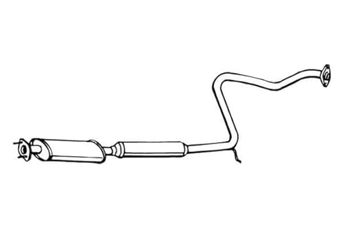 VEGAZ DS-106 Marmitta centrale centro Silenziatore centrale