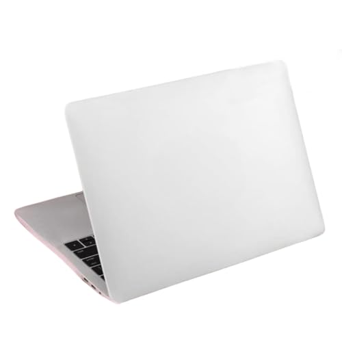 Image of TechTrendz Ultra Thin Soft Cover Compatible with MacBook Pro 13 Inch (Model M2 A2338 / M1 A2338 / A2289 / A2251 / A1706 / A1989 Frosted Protector Case with Keyboard Cover (White)