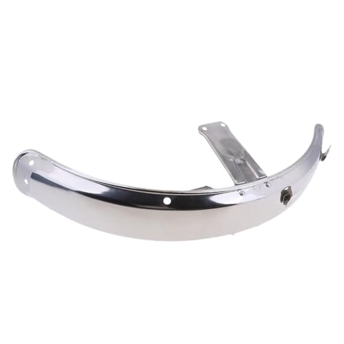 Garde-boue moto DY100 chromé pour stopper les éclaboussures de boue - 6