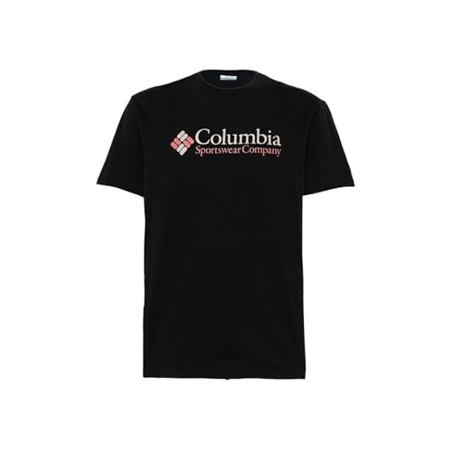 Columbia Camiseta de Manga Corta Hombre CSC Basic Negro