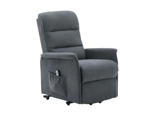 Vente unique Sillón de Relax elÈctrico, Color Gris