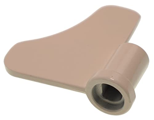 Gancho para amasar (forma doble) compatible con/pieza de repuesto para máquina de hacer pan Unold 6852082 68520 68525 Backmeister