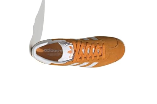 adidas Men's Gazelle Orange/Cloud White-Core White (IG2091) - 7.53
