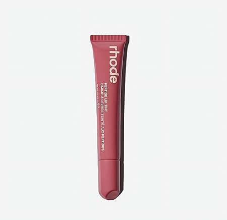 Image of Peptide Lip Tint, Glossy High-Shine Finish, Waterproof and Smudge-Proof, 12HR Wear, 10ml (SALTY TAN)