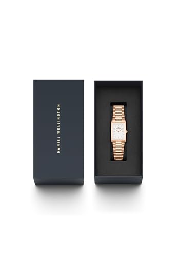 Image of Daniel Wellington Bound 35x24mm Guilloche Silver - Men Watch Stainless Steel Leather Strap Watch