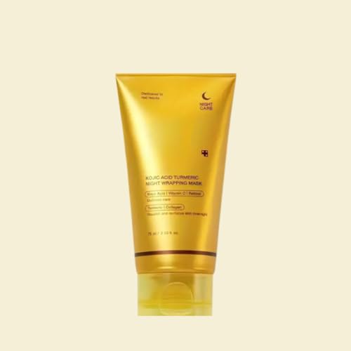 Masque de nuit Kojic Acid Turmeric Night Wrapping Mask de Corée