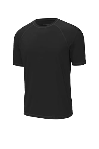 SPORT-TEK Unisex Rashguard Tee | Sun Protection T-Shirt for Men & Women, Lightweight Clothing for Water Sports3