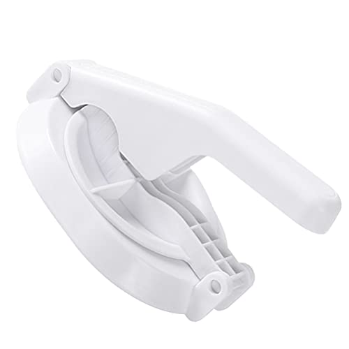 Cabilock 1pc Manual Dumpling Skin Maker Tool Easy Use Wrapper Press Mold for Quick Dumpling Preparation Comfortable Grip Design Efficient Kitchen Gadget for Homemade Random Style