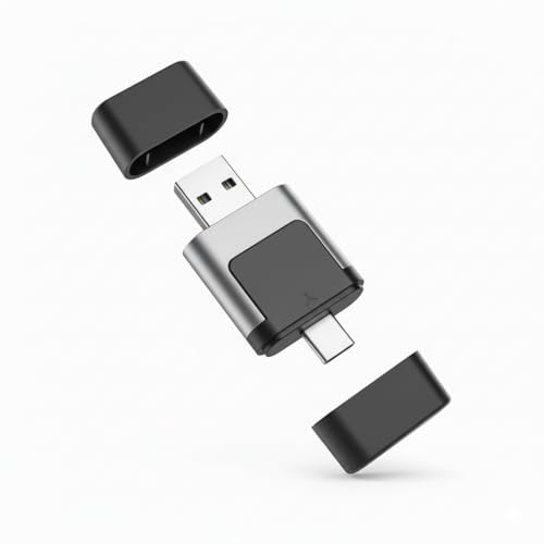 Wireless CarPlay & Android Auto Adapter, Dual USB-A & USB-C Plug-in Dongle, Converts Factory Wired...